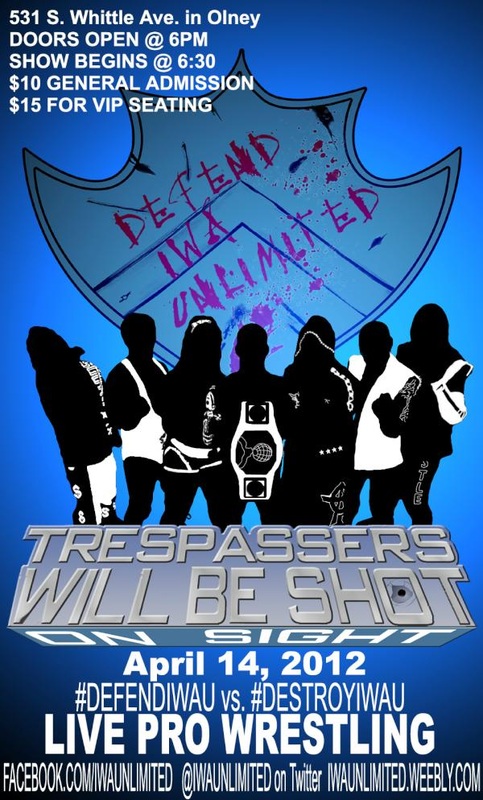 Defend IWAU Poster for Trespassers will be Shot on Sight